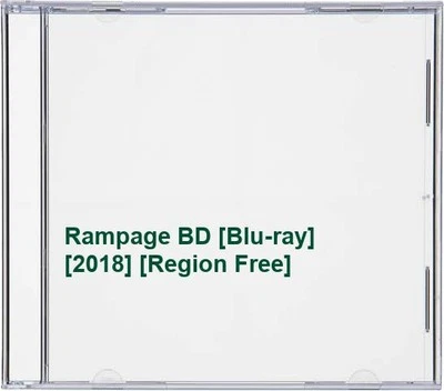 Rampage BD [Blu-ray] [2018] [Region Free] - DVD  3TVG The Cheap Fast Free Post - Image 1 of 2