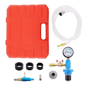 Auto Cooling System Vacuum Radiator Refill Purge Adapters Tool set Car Truck - Picture 1 of 11