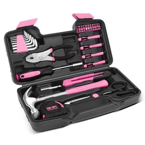 39 Piece Tool Set, Tool Kit for Home, Small Basic Hand Tools with Plastic Too... - Picture 1 of 7