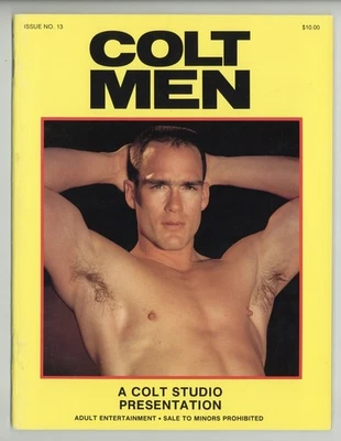 Colt Studio Men #13 Loren Marks, Will Garret 1984 Jim French 52pgs Gay Magazine - Image 1 of 2
