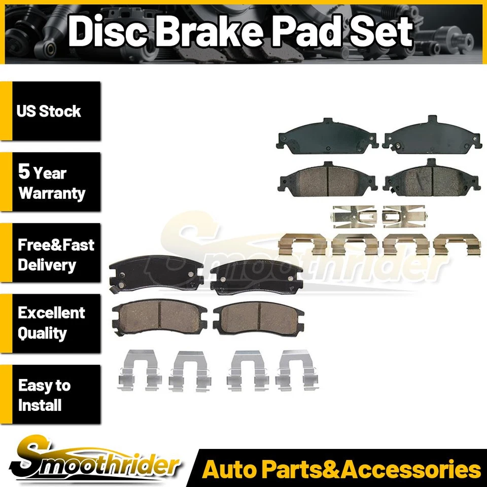Juego de 2 pastillas de freno de disco delanteras traseras Wagner para Oldsmobile Alero 1999-2004 Foto 1 de 3
