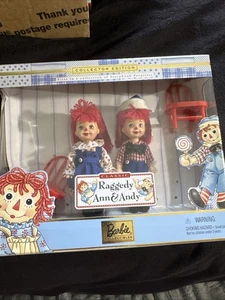 Barbie Classic Raggedy Ann & Andy Collector Edition Kelly Dolls 5" Vintage 1990s - Bild 1 von 7
