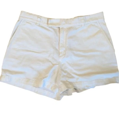 PANTALONES CORTOS CHINOS TODOS LOS DÍAS RALPH LAUREN ETIQUETA AZUL TALLA 8 ALGODÓN BLANCO  Foto 1 de 4