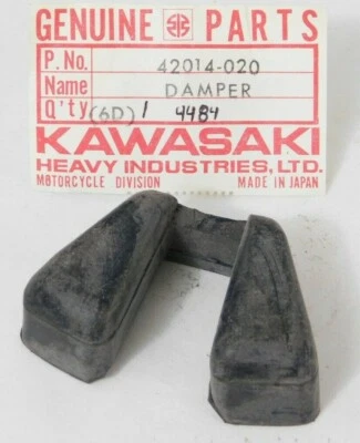 1 Amortiguador de buje trasero Kawasaki NOS NUEVO 42014-020 F11M 250 1973-75 OEM  Foto 1 de 3