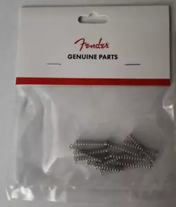 Genuine Fender Guitar Tele Bass Bridge Springs Nickel 0018689049 MADE IN THE USA - Picture 1 of 1