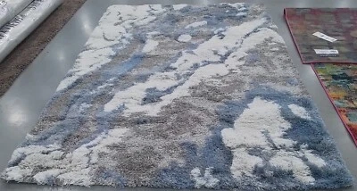 Alfombra Mancha Trasera GRIS/AZUL 6'-0" X 9'-0", Precio Reducido 1172768477 HZN890G-6 Foto 1 de 4