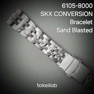 Pulsera SKX 6105-8000 conversión chorro de arena / SKX007 SKX009 SKX SEIKO - Imagen 1 de 1