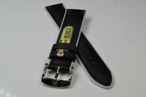 Modelo Di híbrido 20 mm - Daytona cuero/silicona 1250-1520 negro gris - Imagen 1 de 2