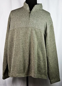 Camisa Pullover Van Heusen Flex Gris Mármol Vellón Cuarto Cremallera 3XL - Imagen 1 de 3