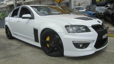 2012 Holden Special Vehicles ClubSport E3 MY12.5 R8 White Manual 6sp M Sedan