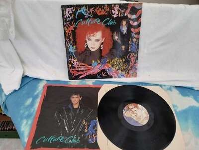 Culture Club - Waking Up With The House On Fire UK LP w/POSTER BOY GEORGE - Image 1 of 4
