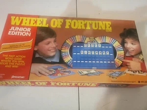 1987 Wheel Of Fortune Junior Edition Board Game Vintage Rare - Picture 1 of 14