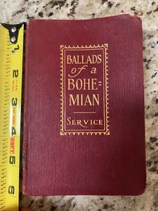 BALLADS OF A BOHEMIAN By Service, Robert 1921 - Picture 1 of 17