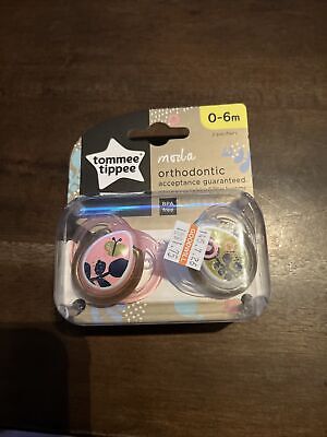 Tommee Tippee Moda Orthodontic Baby Pacifier 0-6m • 12.86$