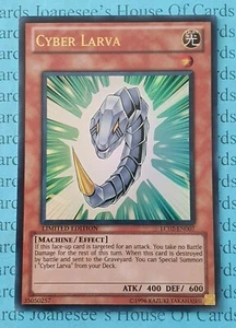Tarjeta Cyber Larva LC02-EN007 Ultra Rara Yu-Gi-Oh Edición Limitada Nueva - Imagen 1 de 3