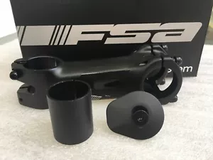 FSA SLK-SCR Stem for either 1 1/8th or 1 1/4" steerer tube 6 deg x 31.8mmx90mm - Picture 1 of 4