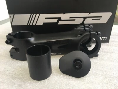 FSA SLK-SCR Stem for either 1 1/8th or 1 1/4" steerer tube 6 deg x 31.8mmx110mm - Image 1 of 4