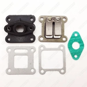 Válvula de caña + Colector de entrada + Juntas 47cc 49cc Mini Moto ATV Dirt Pocket Bikes - Imagen 1 de 4