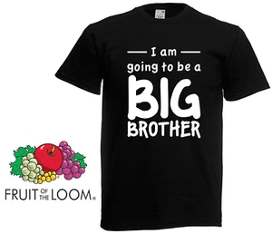 I'M going to be a Big Brother Toddler T-shirt Children's T-shirt Kids Top New - Picture 1 of 12