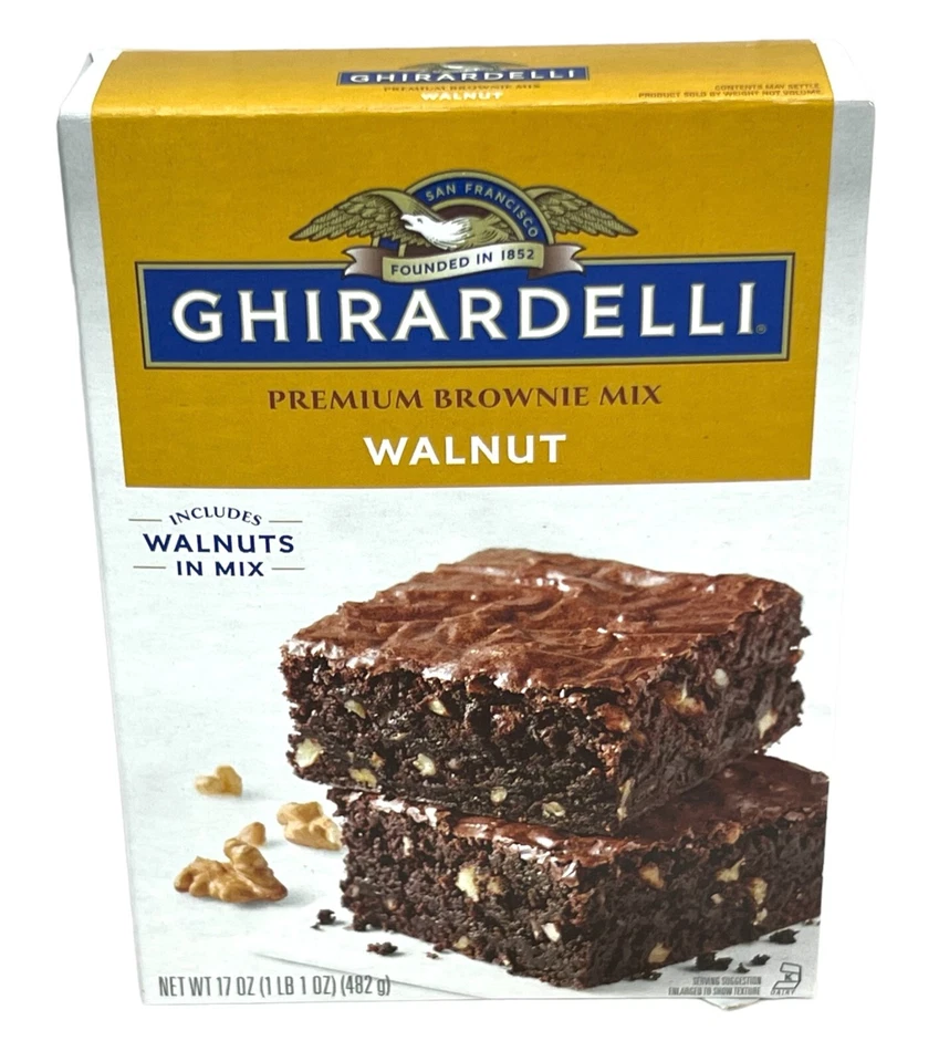 Brownie Ghirardelli Walnut Premium Mix 17 oz Foto 1 de 1