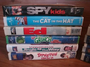 VHS Tapes Lot of 11 Random Movies - Picture 1 of 19