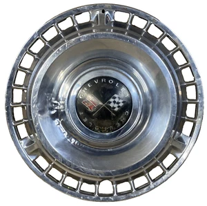 Chevy Chevrolet Impala Bel Air Nomad Vintage 1961 61 Hubcap Used Wheel Cover Rim - Picture 1 of 21