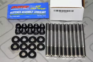 Real Street ARP CA625+ Main Stud Kit 4G63T 7 & 6 Bolt DSM Evo 1 2 3 4 5 6 7 8 9 - Picture 1 of 9