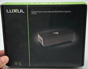 LUXUL GIGABIT POE+ INJECTOR XPE-2500 (mcf77) - Picture 1 of 5