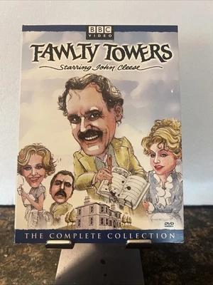 Fawlty Towers The Complete Collection 2001 DVD John Cleese 3-Disc Set  - Imagem 1 de 3