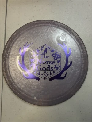 Prodigy FX-2 500 Disc Golf Club, Plastic Purple, Norse Gods Gold Stamp - Image 1 of 2