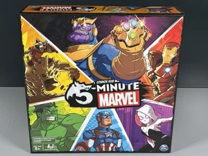 5 Minuten Marvel Spiel - Spin Master - vollständig und frisch - Bild 1 von 5