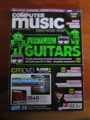 MAGAZINE COMPUTER MUSIC FEBRUARY 2013 ISSUE 187   GREAT ** MUST SEE - Image 1 of 2