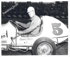 Duane Carter in the #5 Midget Car in 1949 8x10 Photo (197) - Picture 1 of 1