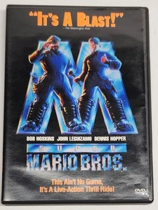 Super Mario Bros (DVD, 1993) Bob Hoskins, John Leguizamo Brothers - Foto 1 di 5