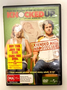 KNOCKED UP DVD A Film By Judd Apatow Region 2, 4, 5 PAL Rated MA15+ - Picture 1 of 3