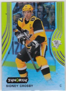 19/20 SYNERGY...SIDNEY CROSBY...GREEN PARALLEL...CARD # 30...PENGUINS - Bild 1 von 1