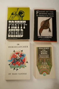 Frauenstudien Indianer 4 Bücher Lot (G5L-19) Indianer hübsches Schild 7. Mond - Bild 1 von 10