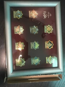 Disney Pavilions of Epcot Framed Pin Set Limited Edition 500 Countries 2000 Rare - Picture 1 of 11