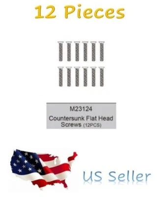 MJX Hyper Go RC H16 modelos peça M23124 parafuso de cabeça chata escareado enviado dos EUA - Imagem 1 de 2
