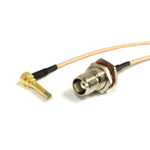 MS-156 MS156 Plug Male to TNC Female Test Probe RG316 Cable Adapter 15cm 6" NEW - Picture 1 of 3