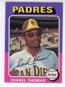 Derrel Thomas 1975 Baseball Topps #378 - Imagen 1 de 2