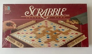 Vintage 1989 Scrabble Crossword Board Game Milton Bradley - NEW Sealed Complete - Picture 1 of 3