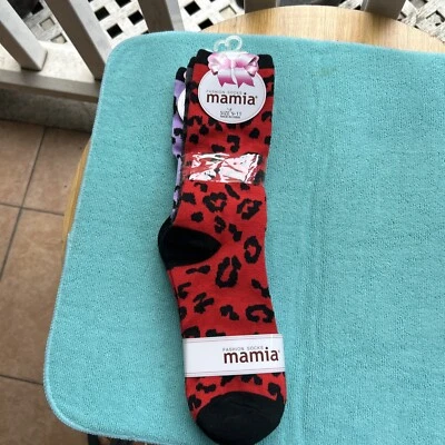 Mamia Size 9-11 Christmas Socks NWT - Image 1 of 3