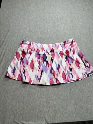 Tail Tech Athletic Skirt Multicolor Geometric Size L - Image 1 of 4