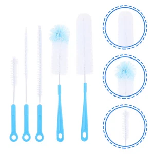 5 Pcs Brush Set Baby Bottle Brushes for Cleaning Milk Cleaner Child - Picture 1 of 11