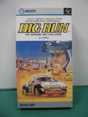 SNES -- BIG RUN JARECO RALLEY -- NEW. Racing. Super famicom. Japan game. 11980 - Image 1 of 4