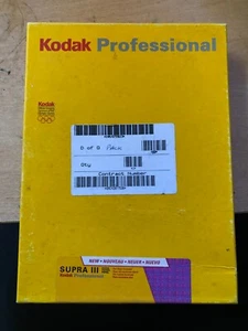 Kodak Professional Supra III 100 Sheets - 16.5cm x 21.6cm. P/N: CAT 378 7546 E - Picture 1 of 5