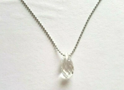 COLLANA DONNA DETAILS Punto Luce A Goccia in ACCIAIO NUOVA - idea regalo Natale - Immagine 1 di 4