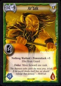 Ar'tek - FOIL - Nothrog - Warlord Saga of the Storm - Imagen 1 de 1