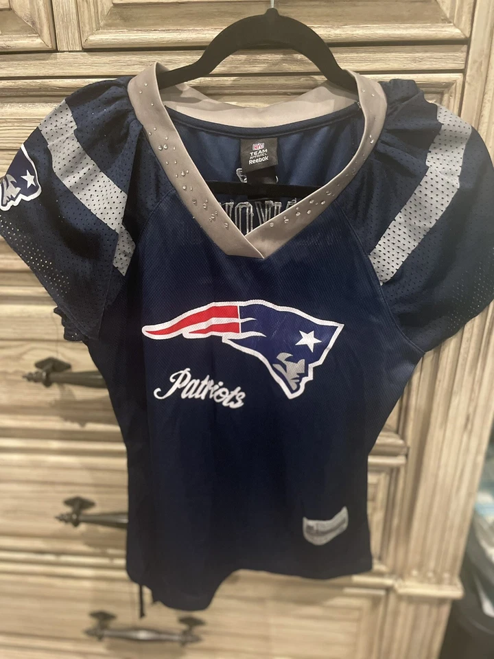 Ropa del equipo NFL Gronkowski # 87 New England Patriots Reebok Jersey Cuello en V Talla M Foto 1 de 4